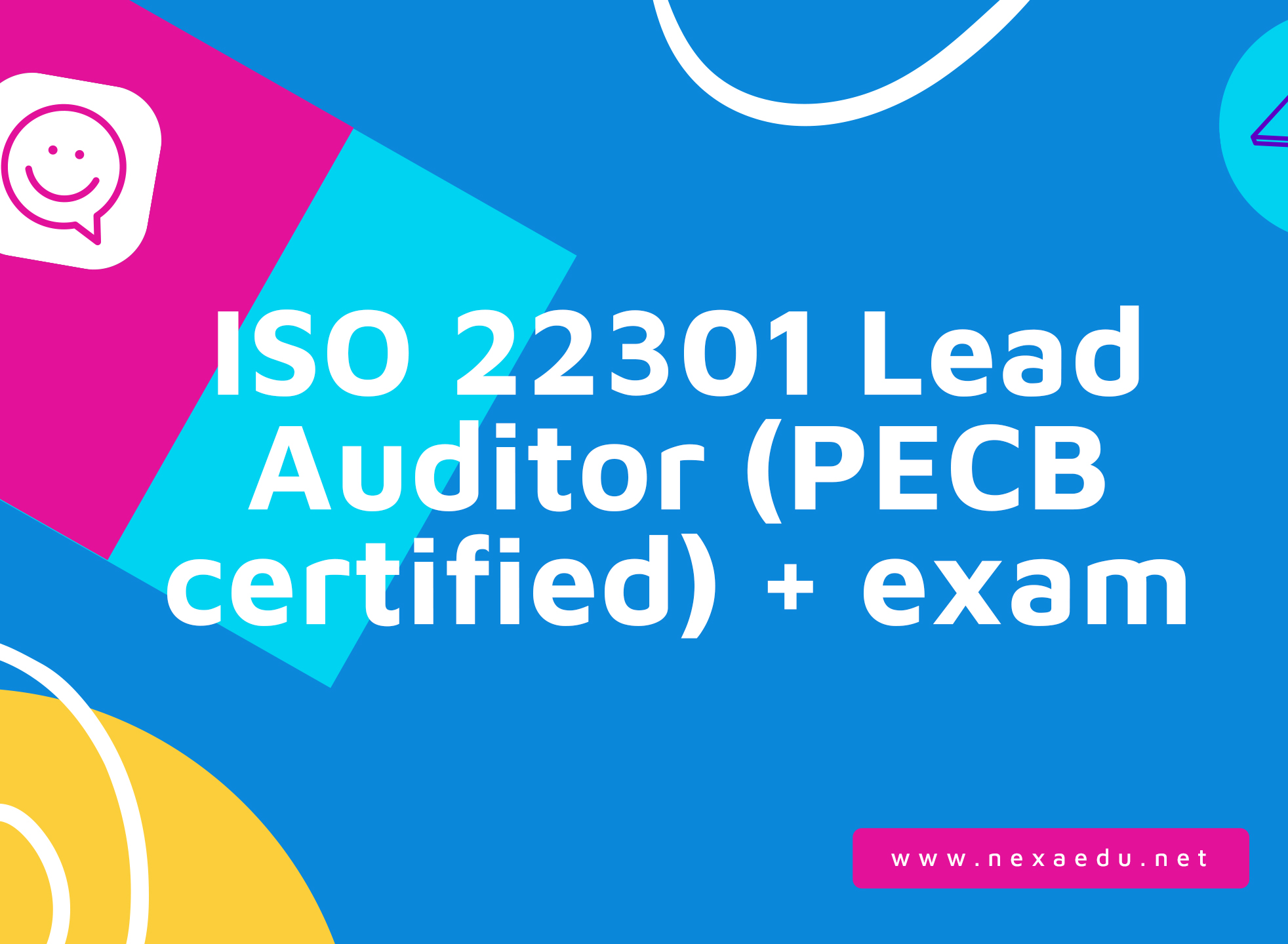 ISO 22301 Lead Auditor (PECB certified) + exam